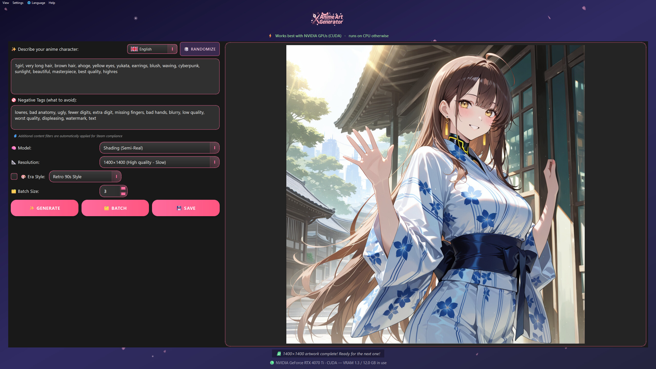 Anime Art Generator screenshot 19