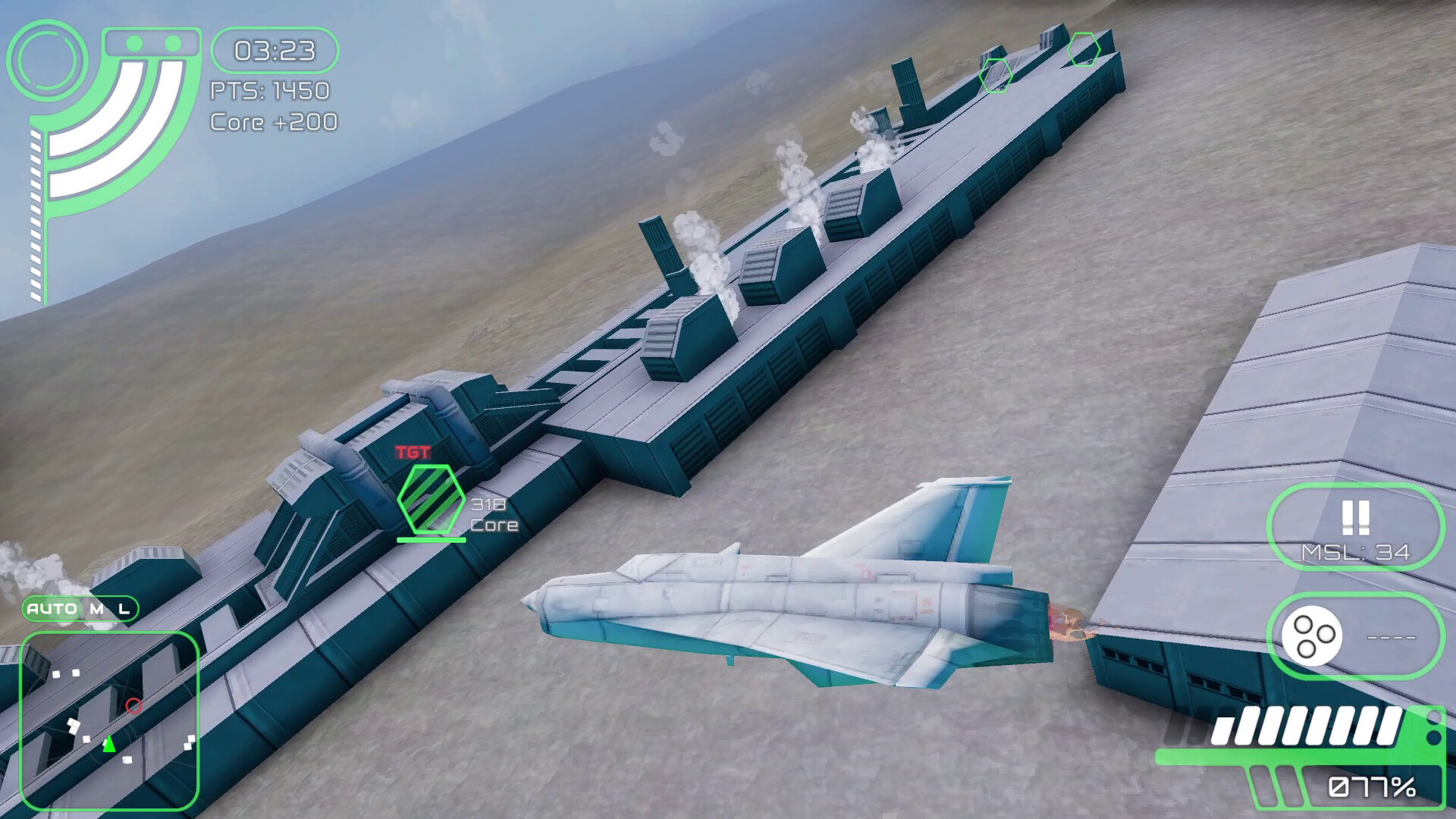 Carrier Wing Ypsilon screenshot 4