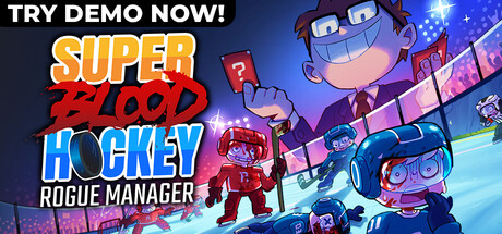 Super Blood Hockey: Rogue Manager — Steam header