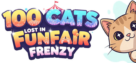 100 Cats Lost in Funfair Frenzy Logo