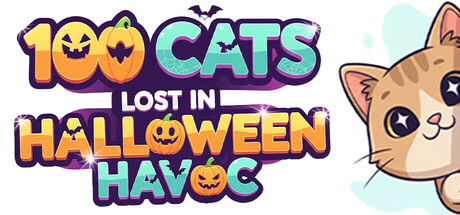100 Cats Lost in Halloween Havoc Logo