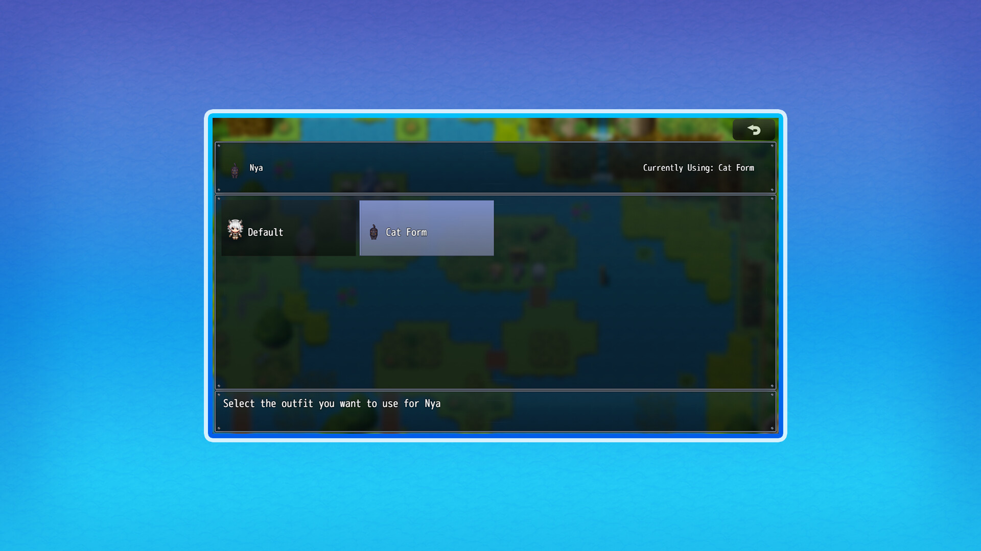 RPG Maker MZ - UNDERMAX - Multi Clothes Plugin screenshot 2