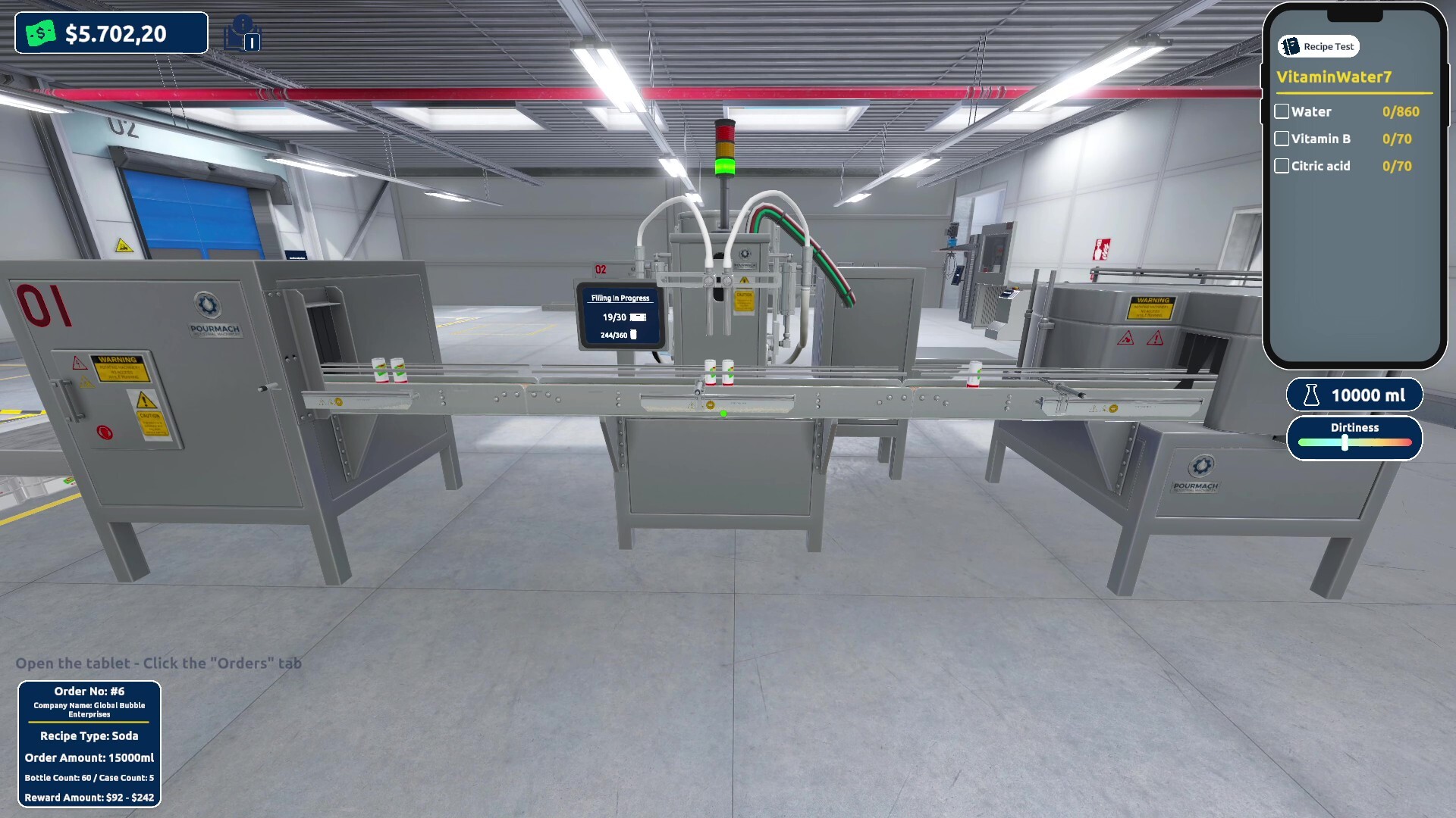 Drink Factory Simulator Build 24738877 gameplay screenshot 1