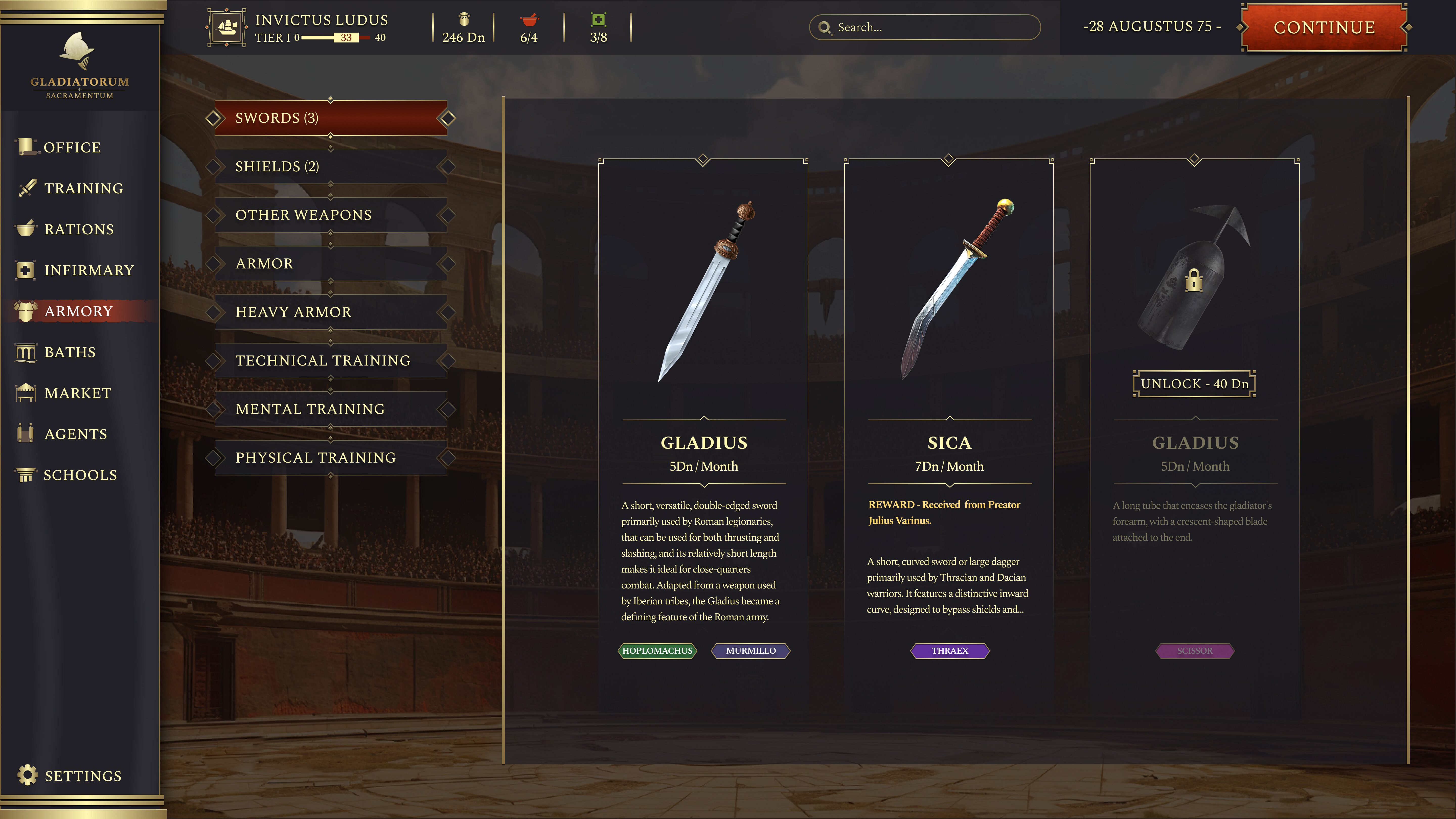 Gladiatorum: Sacramentum screenshot 6