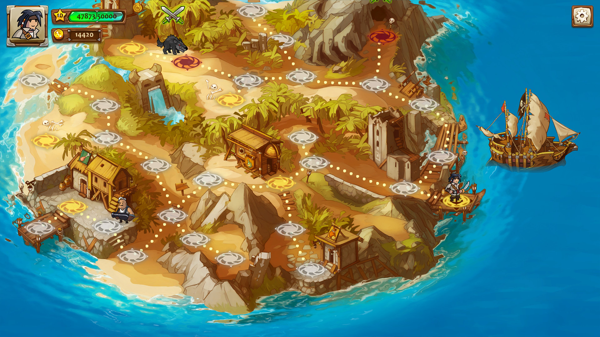 Braveland Pirate screenshot 2