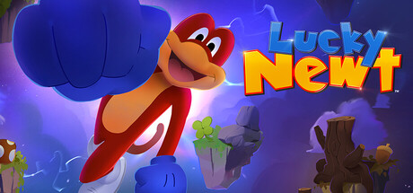 Lucky Newt — Steam header