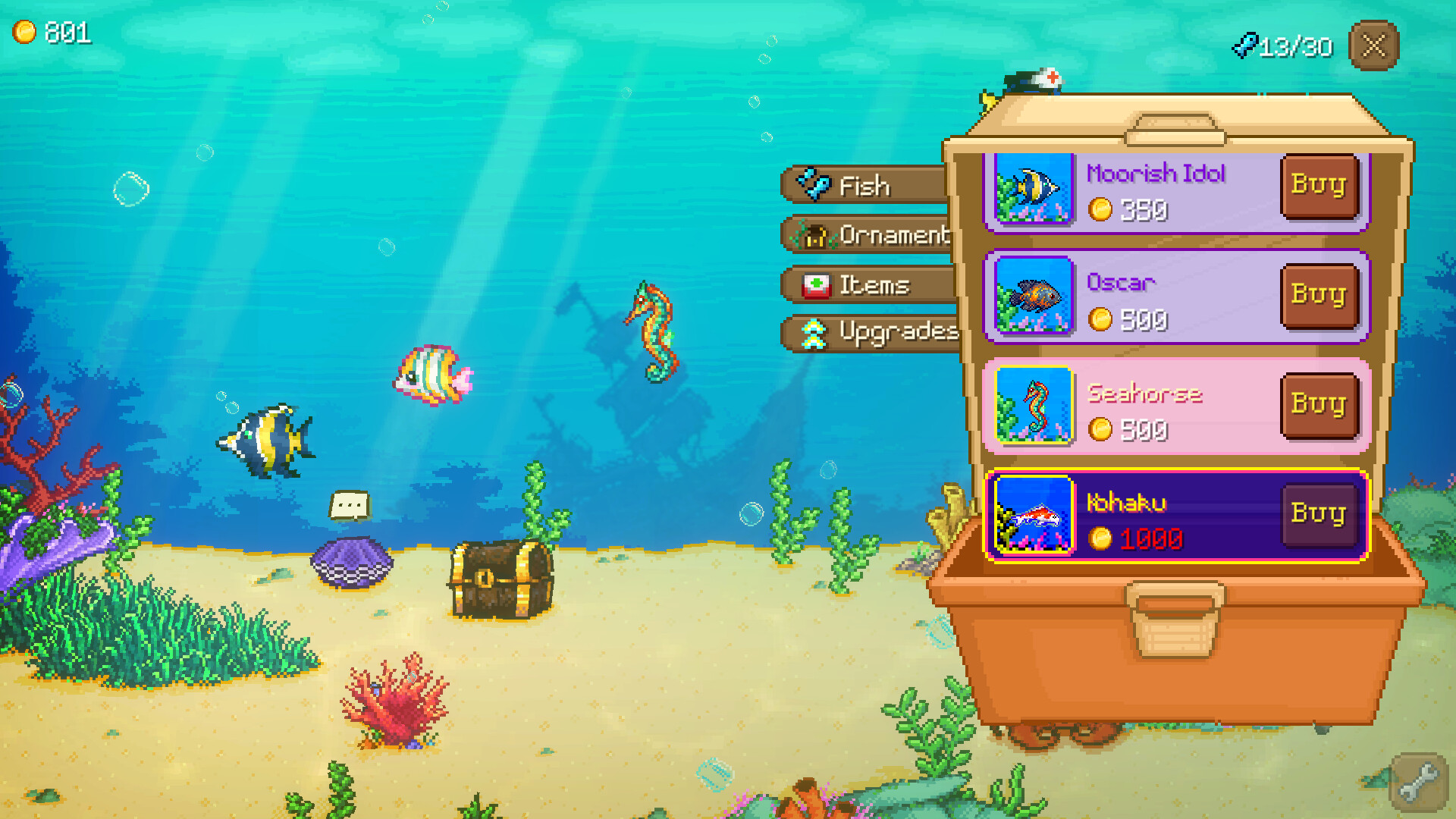 Pixel Aquarium screenshot 5