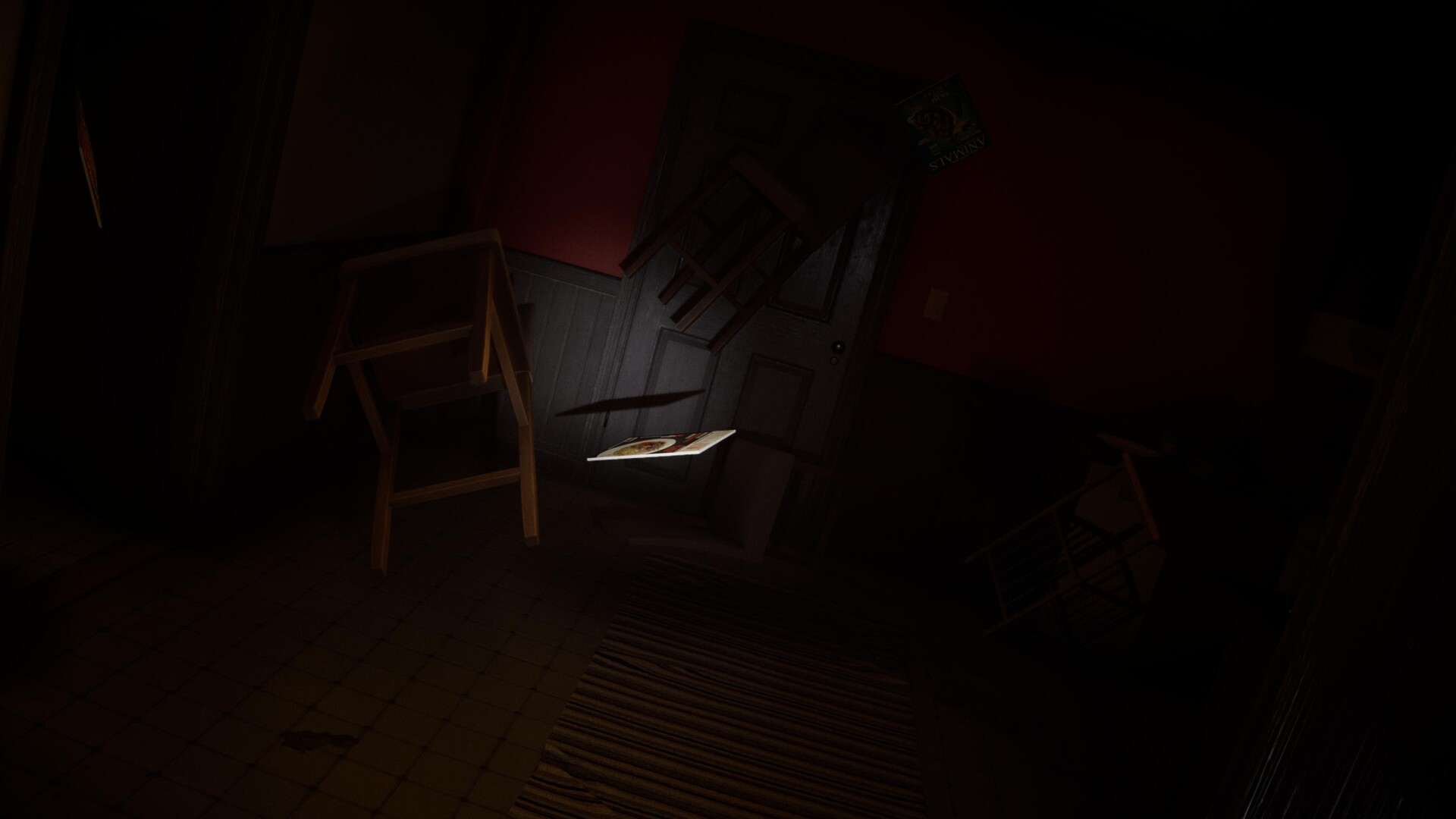 Scream under the house gameplay screenshot 1