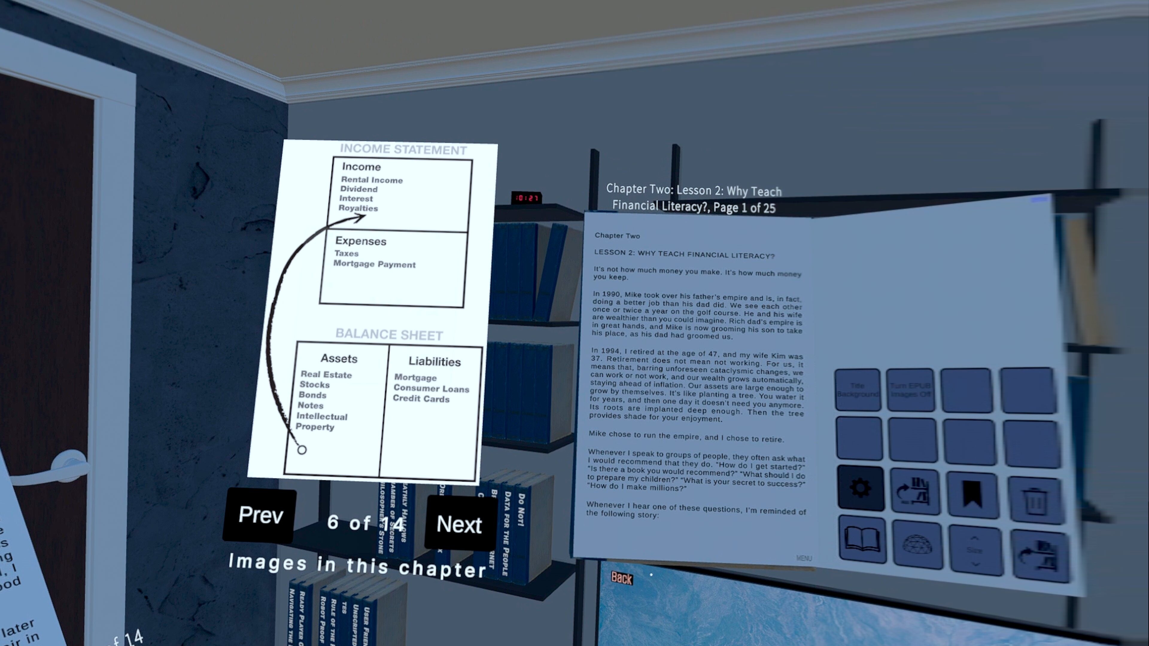 Virtual Reader (Personal VR Library) screenshot 3