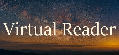 Virtual Reader (VR book reader) — Steam header