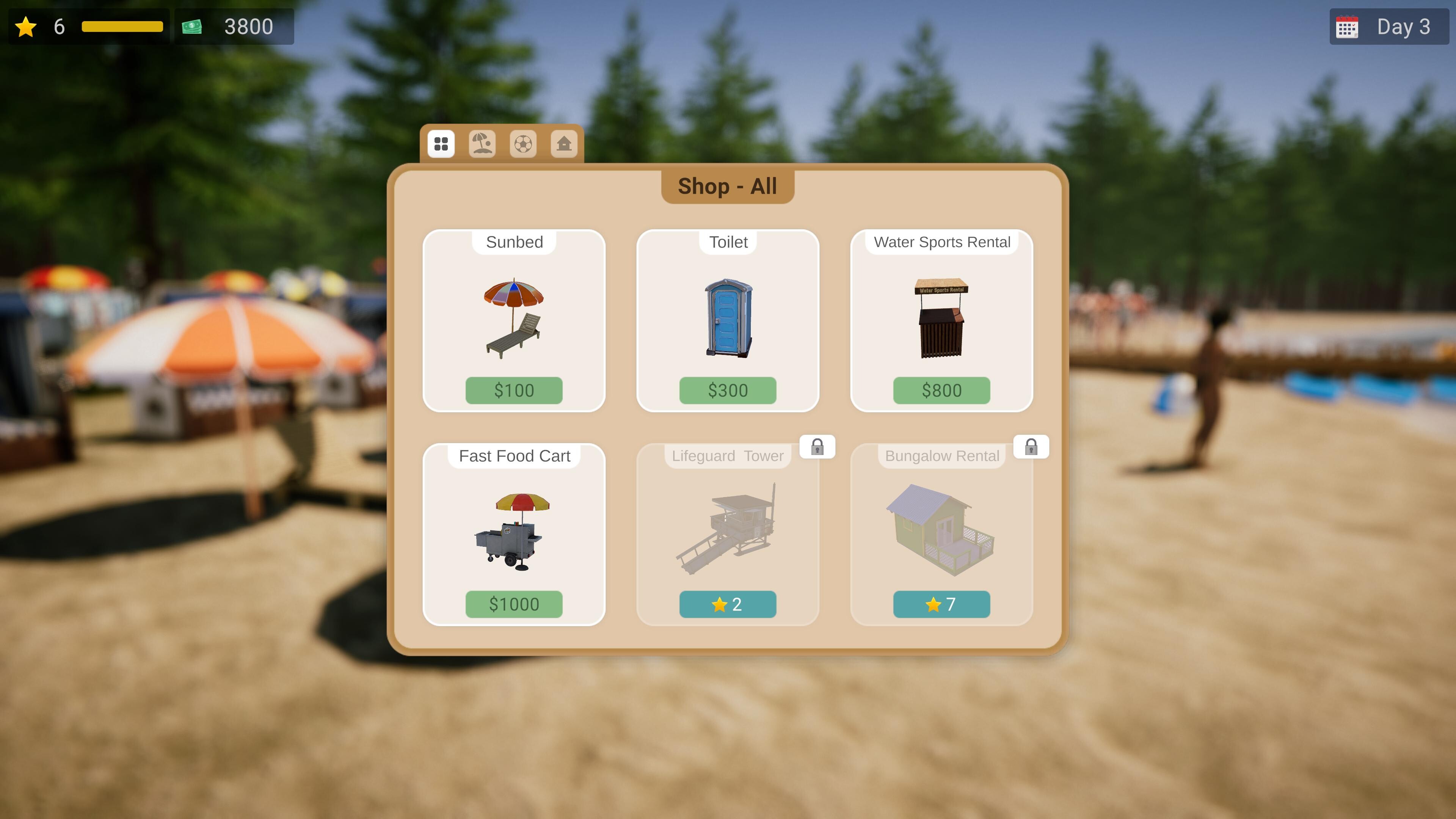 Resort Manager screenshot 2