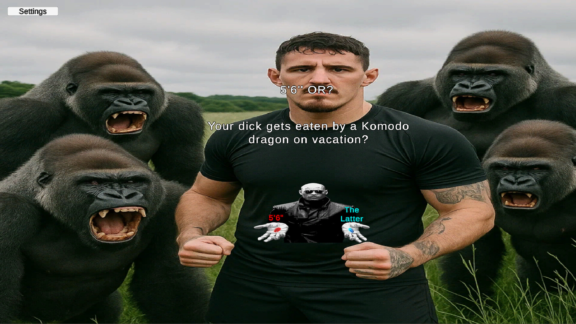 THE 5'6" GAME screenshot 5