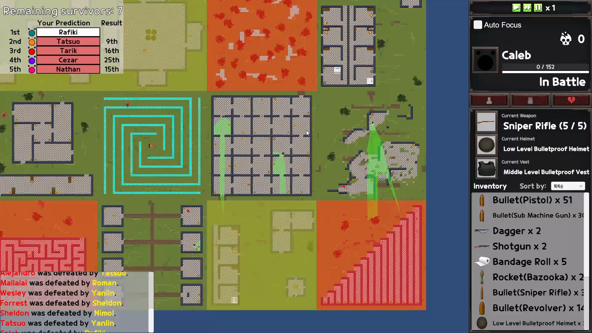 Battle Royale Manager screenshot 6