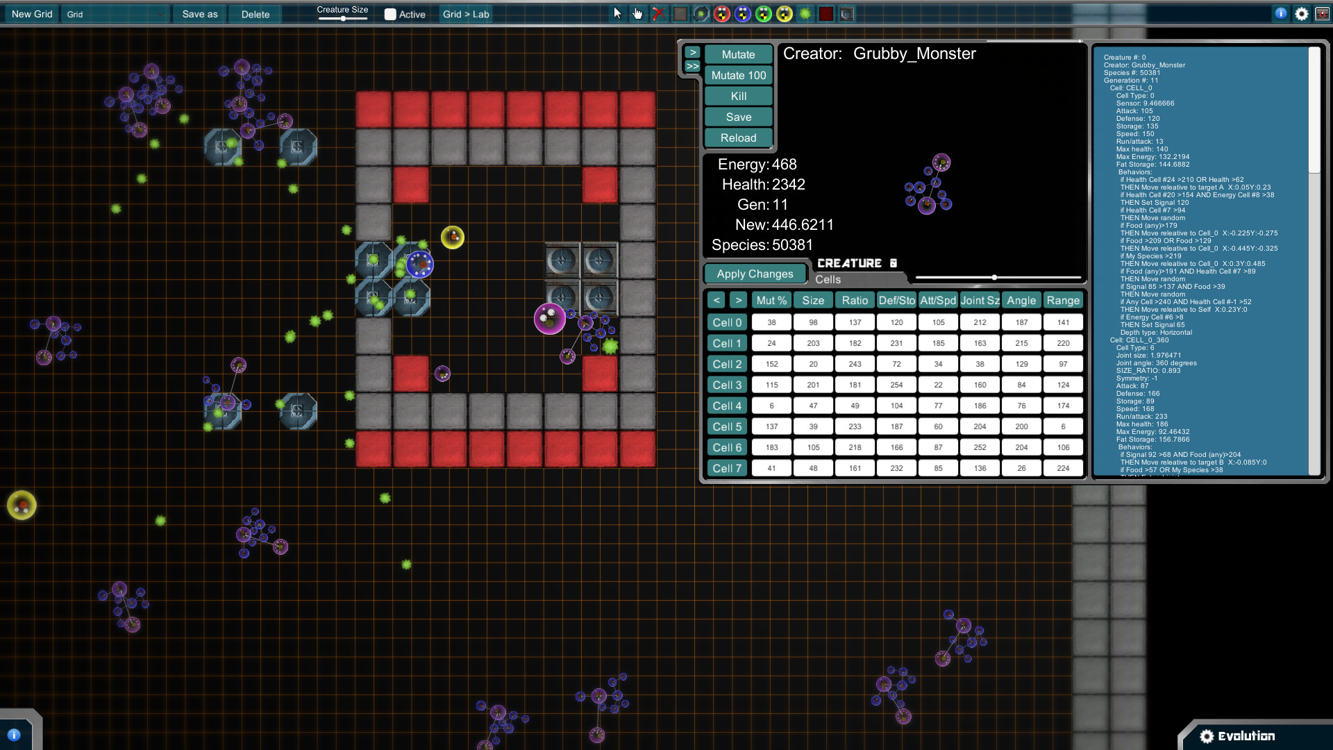 Evolution screenshot 8