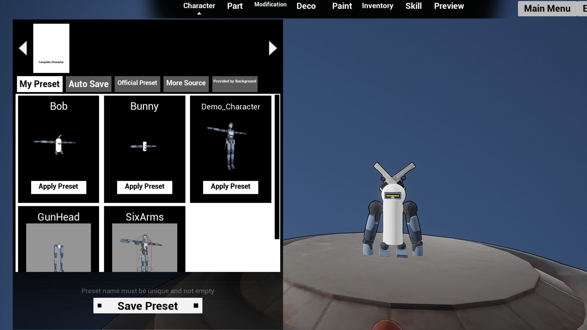 Defectant screenshot 1