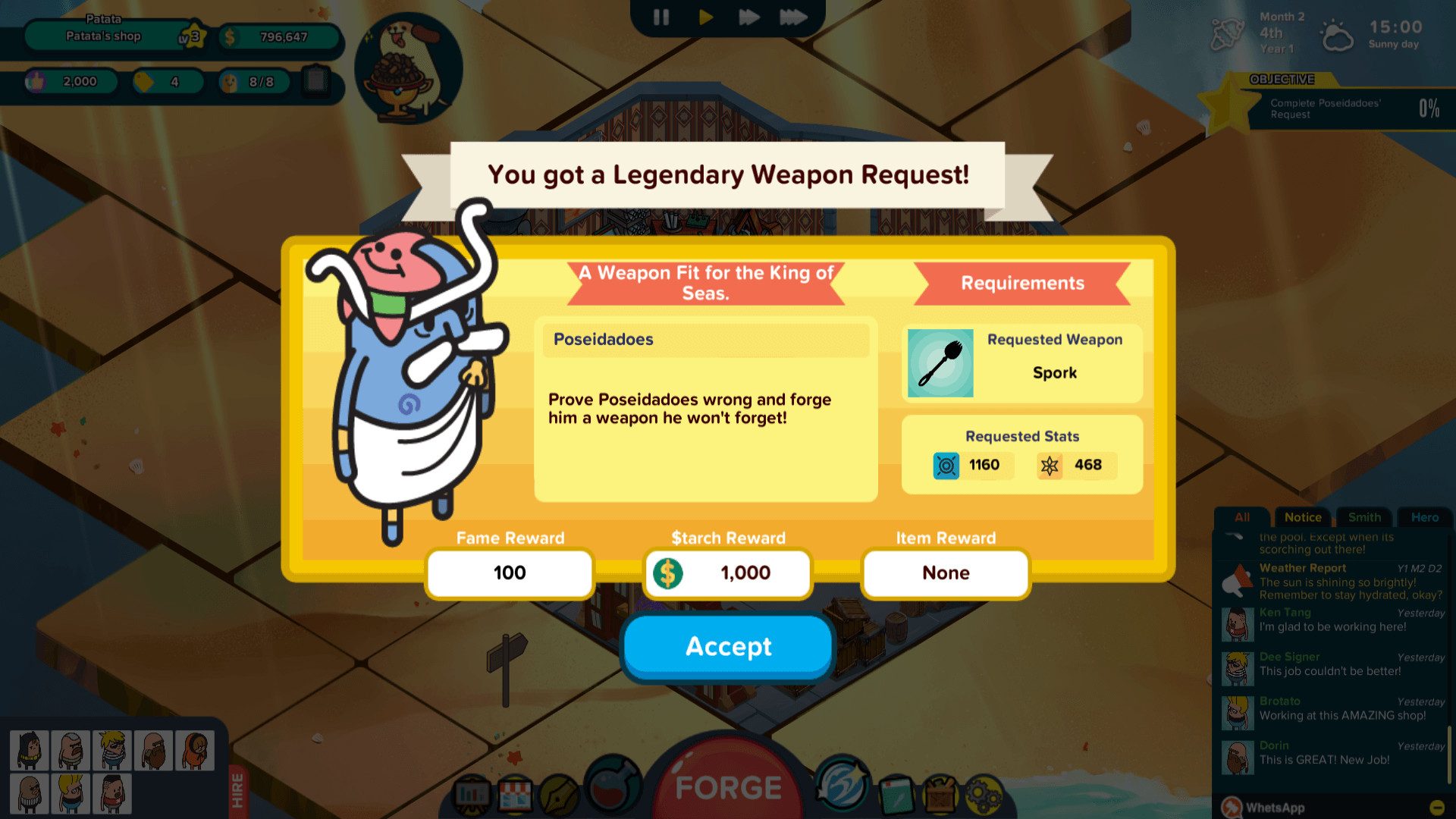 Holy Potatoes! A Weapon Shop?! - Spud Tales: Journey to Olympus screenshot 2