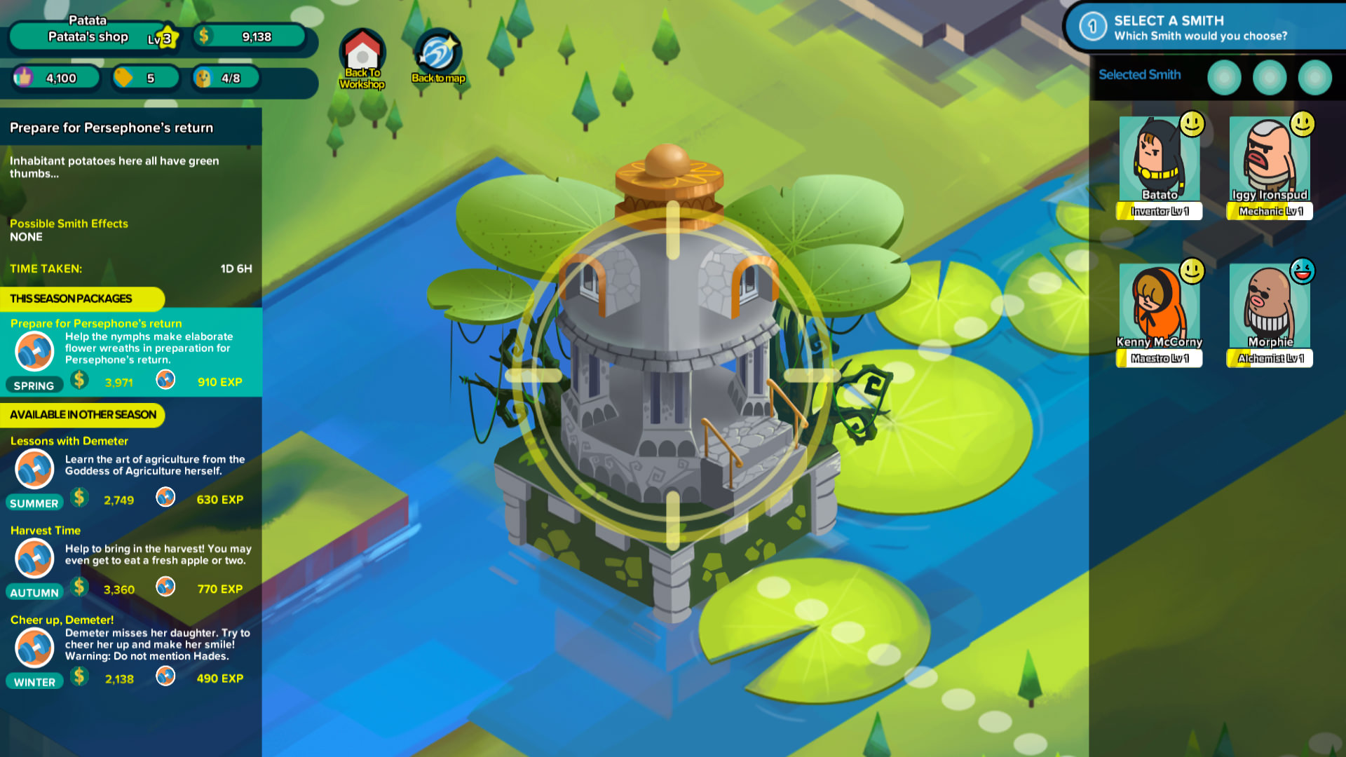 Holy Potatoes! A Weapon Shop?! - Spud Tales: Journey to Olympus screenshot 5