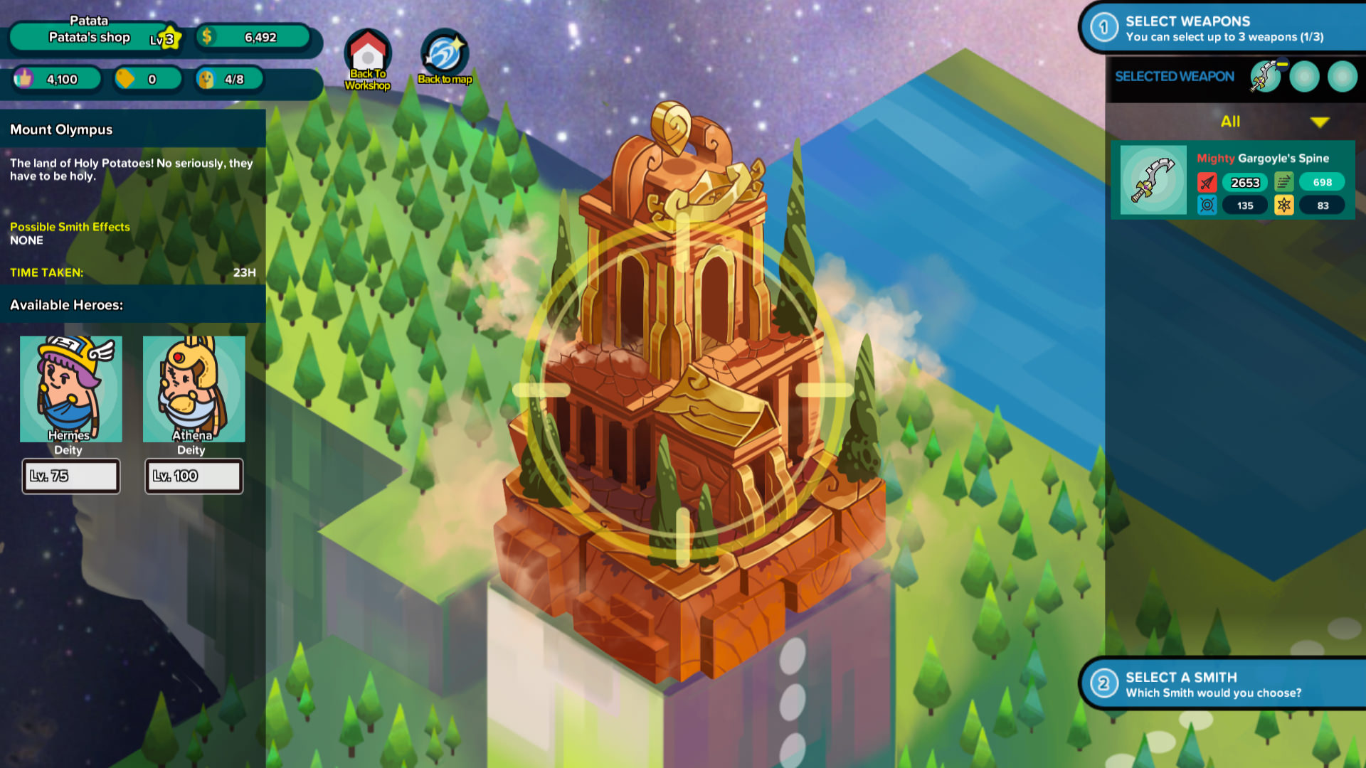 Holy Potatoes! A Weapon Shop?! - Spud Tales: Journey to Olympus screenshot 9