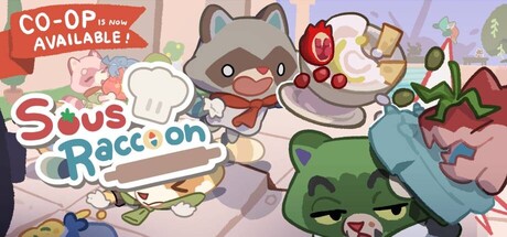 Sous Raccoon — Steam header