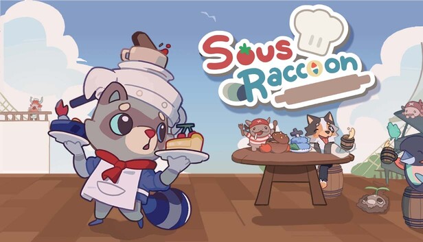 Sous Raccoon Steam 1.0: Adorable Hardcore Cooking Roguelite
