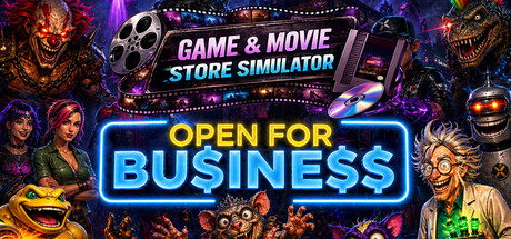 OPEN FOR BUSINESS: Game & Movie Store Simulator