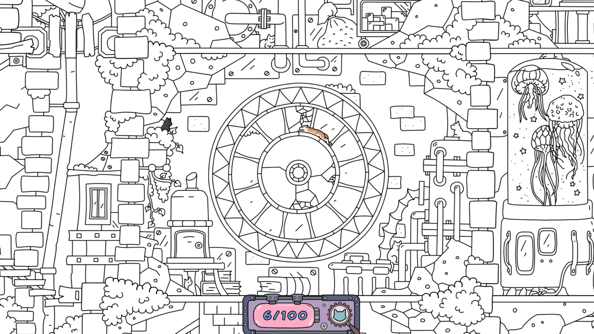 FIND KITTENS 4: Aetherpunk screenshot 1