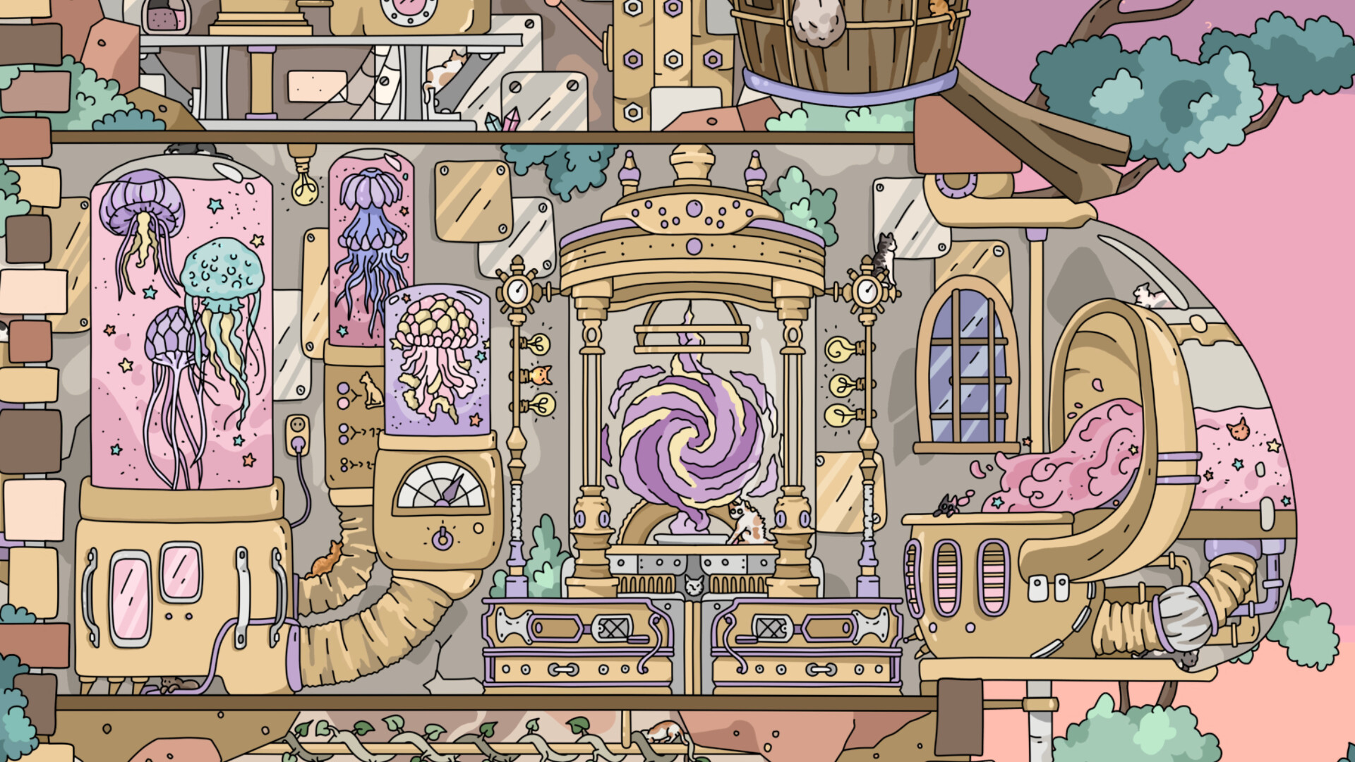 FIND KITTENS 4: Aetherpunk screenshot 4