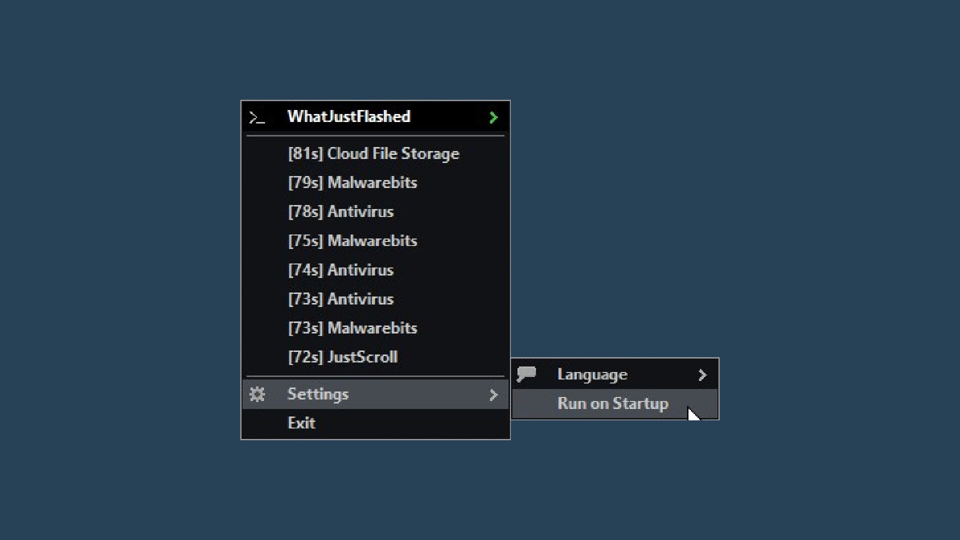 WhatJustFlashed screenshot 6
