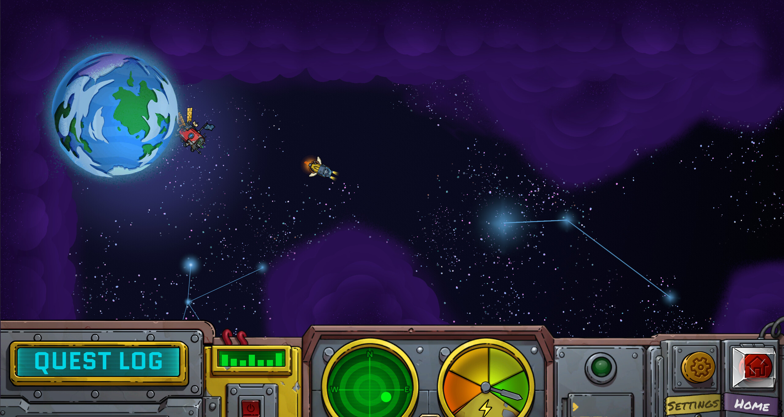 Tiny space pirate screenshot 2