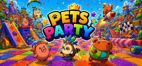 Pets party — Steam header
