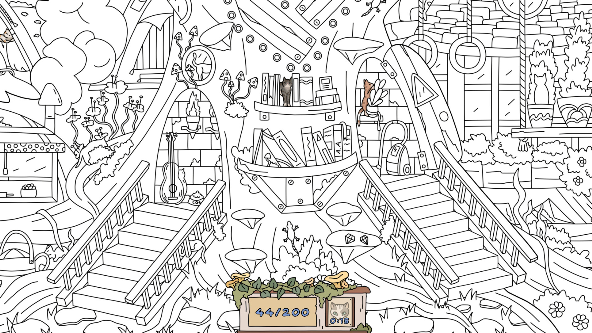 FIND KITTENS 5: Magic Tree - Extra Level screenshot 1