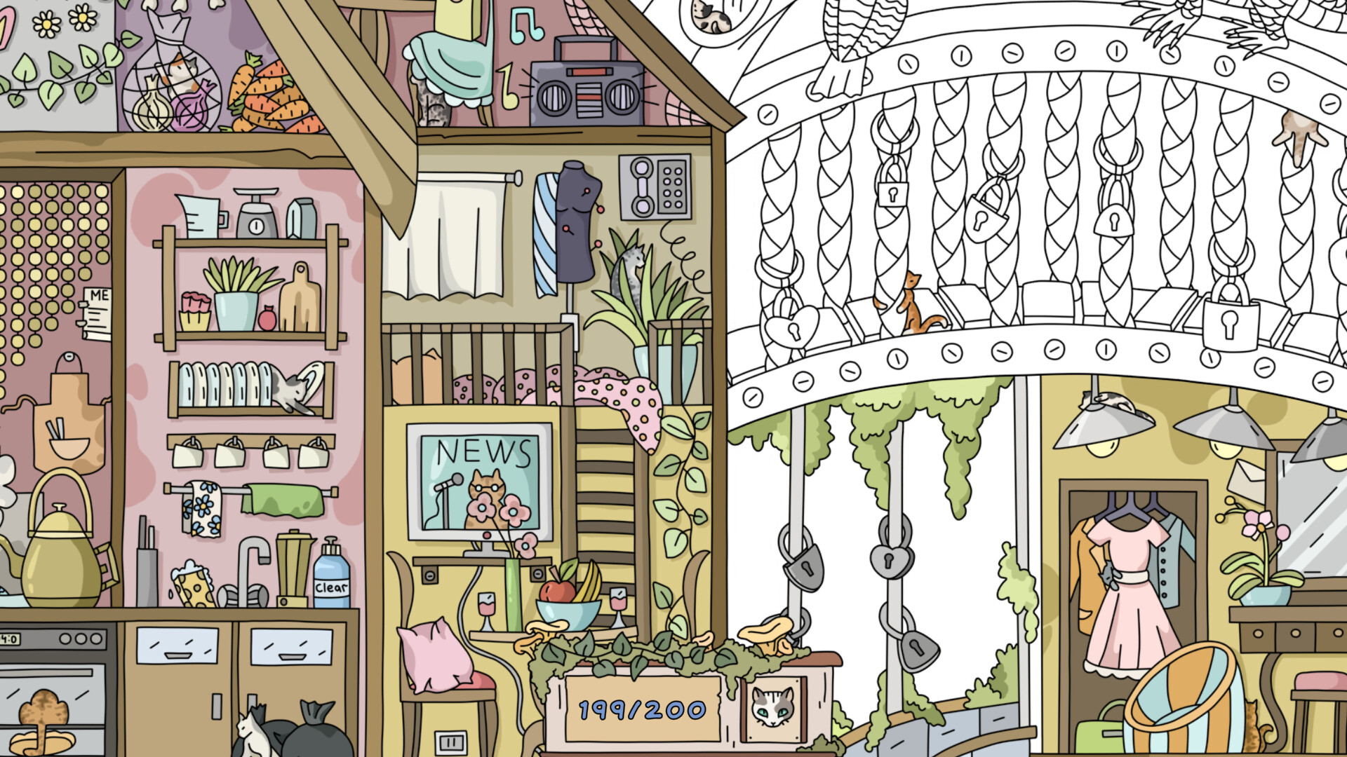 FIND KITTENS 5: Magic Tree - Extra Level screenshot 5
