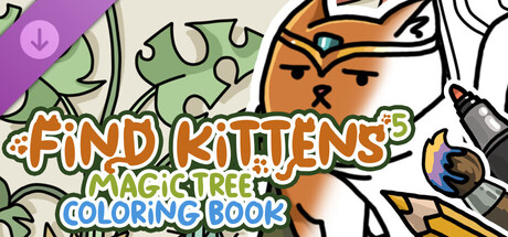 FIND KITTENS 5: Magic Tree - Coloring Book