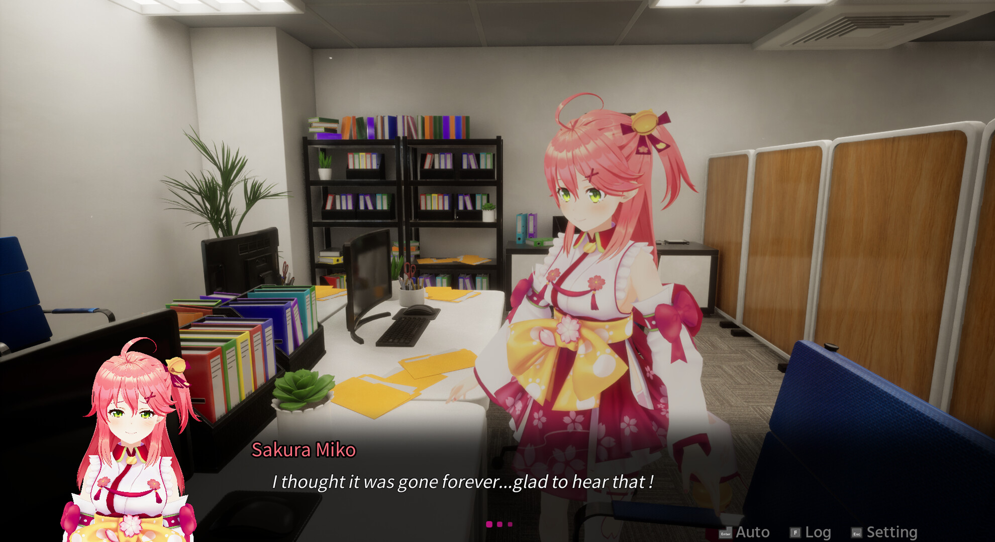 Holo ADV: SakuraSingularity.exe screenshot 2