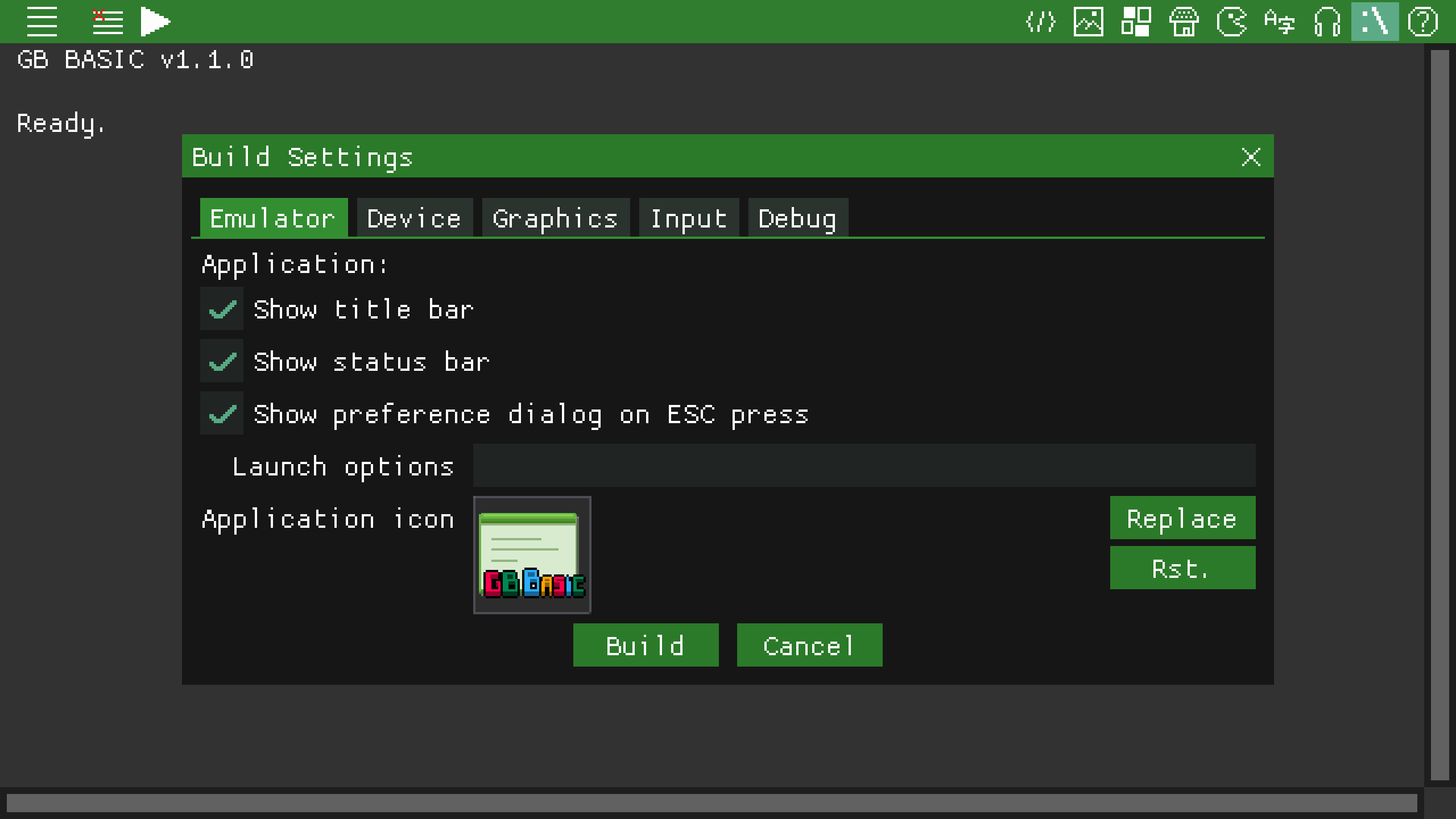 GB BASIC - Desktop Builder screenshot 2