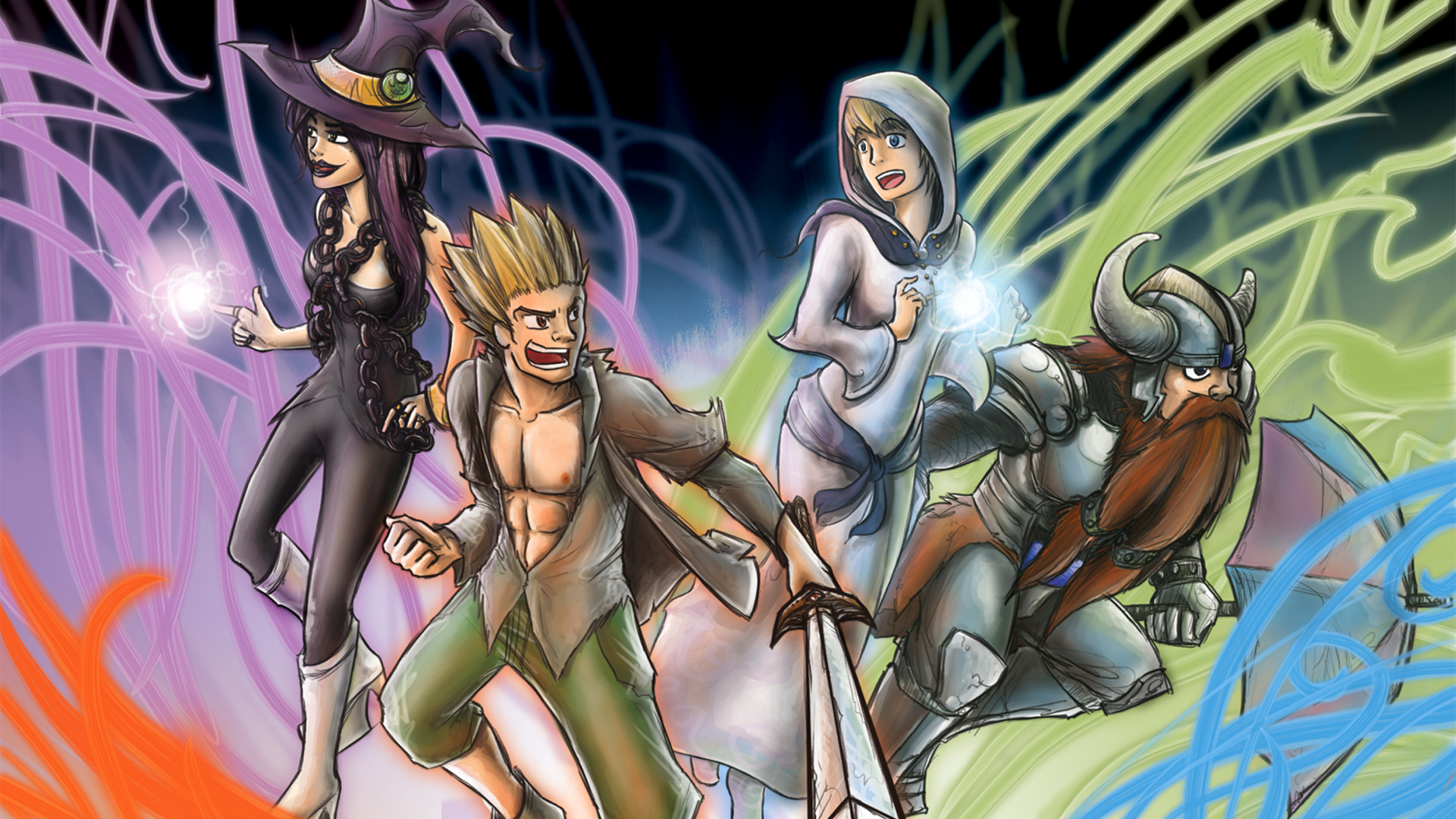 Epic Quest of the 4 Crystals screenshot 2