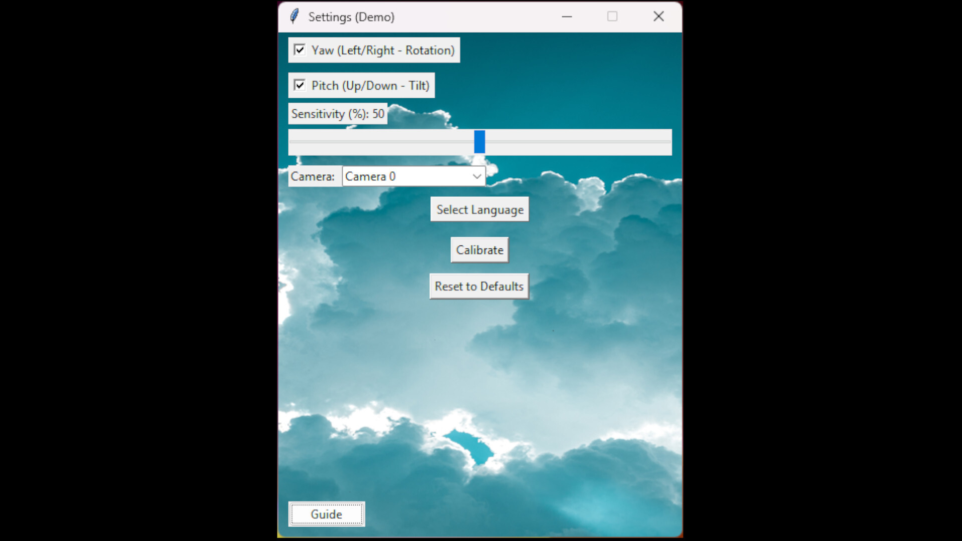 Head Tracker screenshot 2