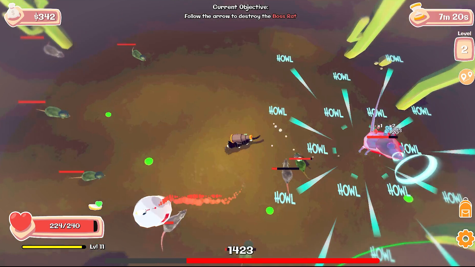 Cats Vs Rats screenshot 1