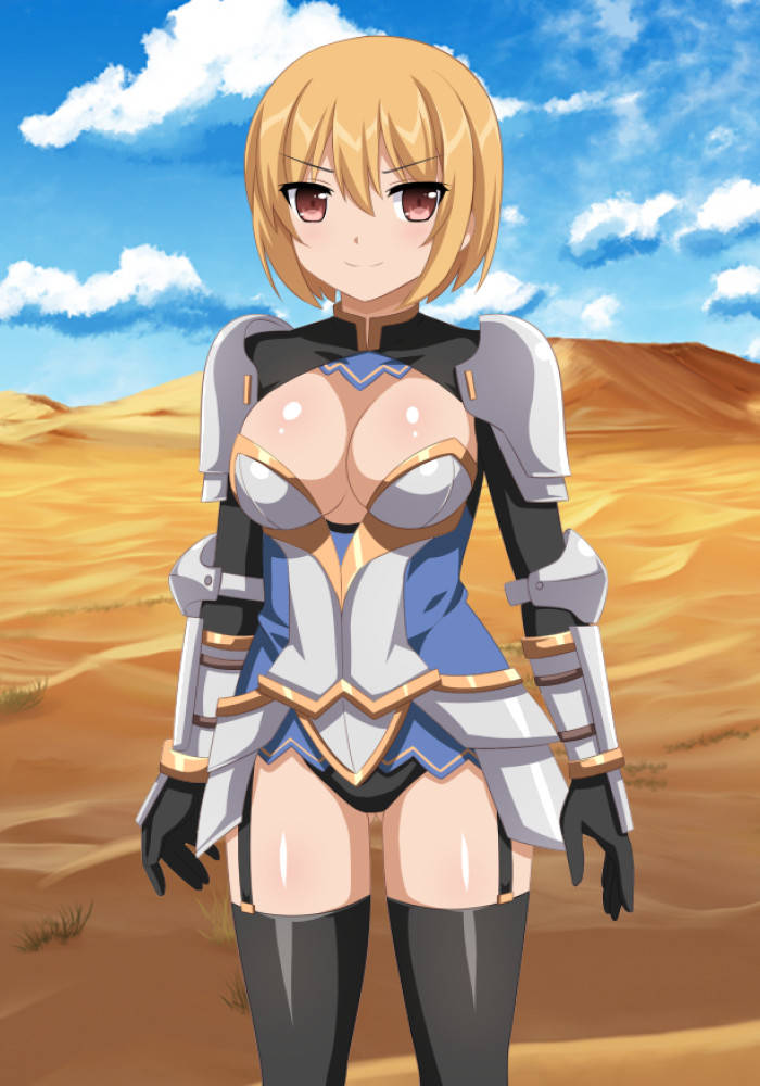 Sakura Clicker - Knight Outfit screenshot 1