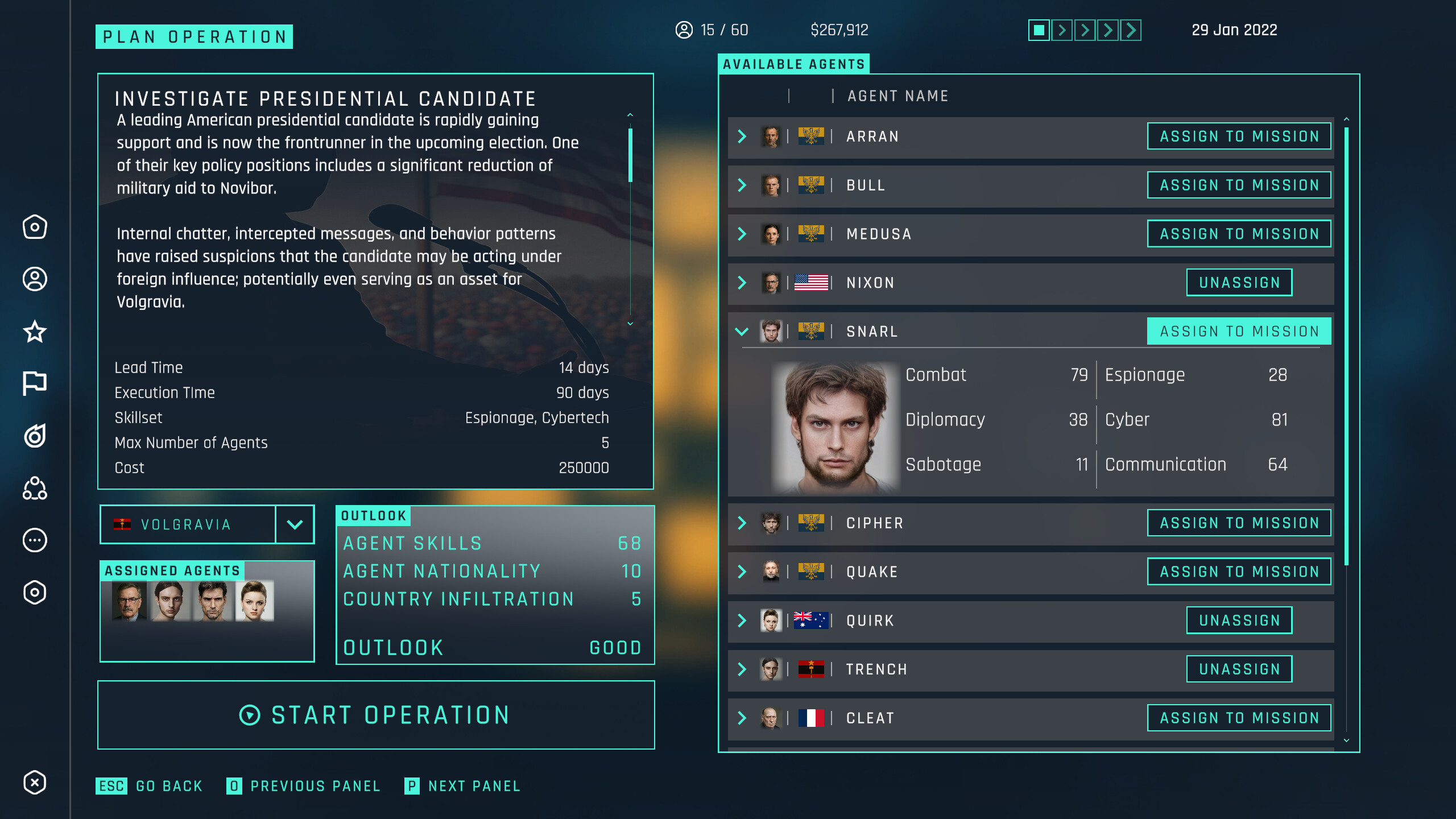 Shadow Division: Spymaster screenshot 2