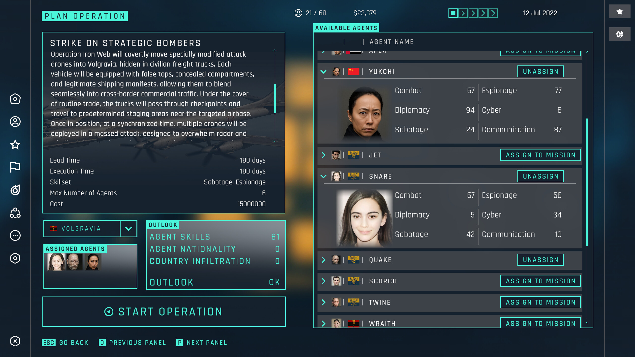 Shadow Division: Spymaster screenshot 4