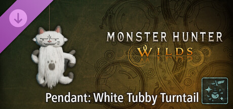 Monster Hunter Wilds - Hanger: White Tubby Turntail