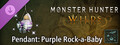 Monster Hunter Wilds - Pendant: Purple Rock-a-Baby