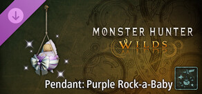 Monster Hunter Wilds - Pendant: Purple Rock-a-Baby