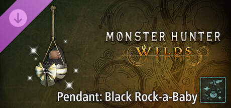 Monster Hunter Wilds - Pendant: Black Rock-a-Baby