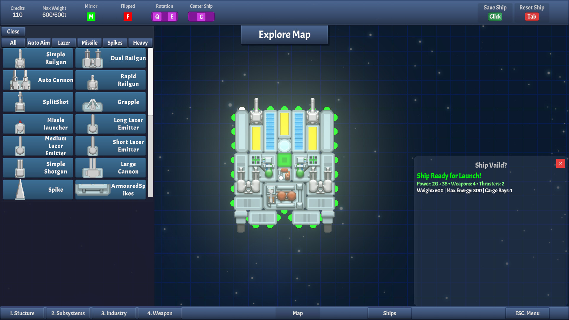 ModularSpaceshipProject screenshot 1