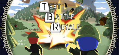 Text Battle Royale — Steam header