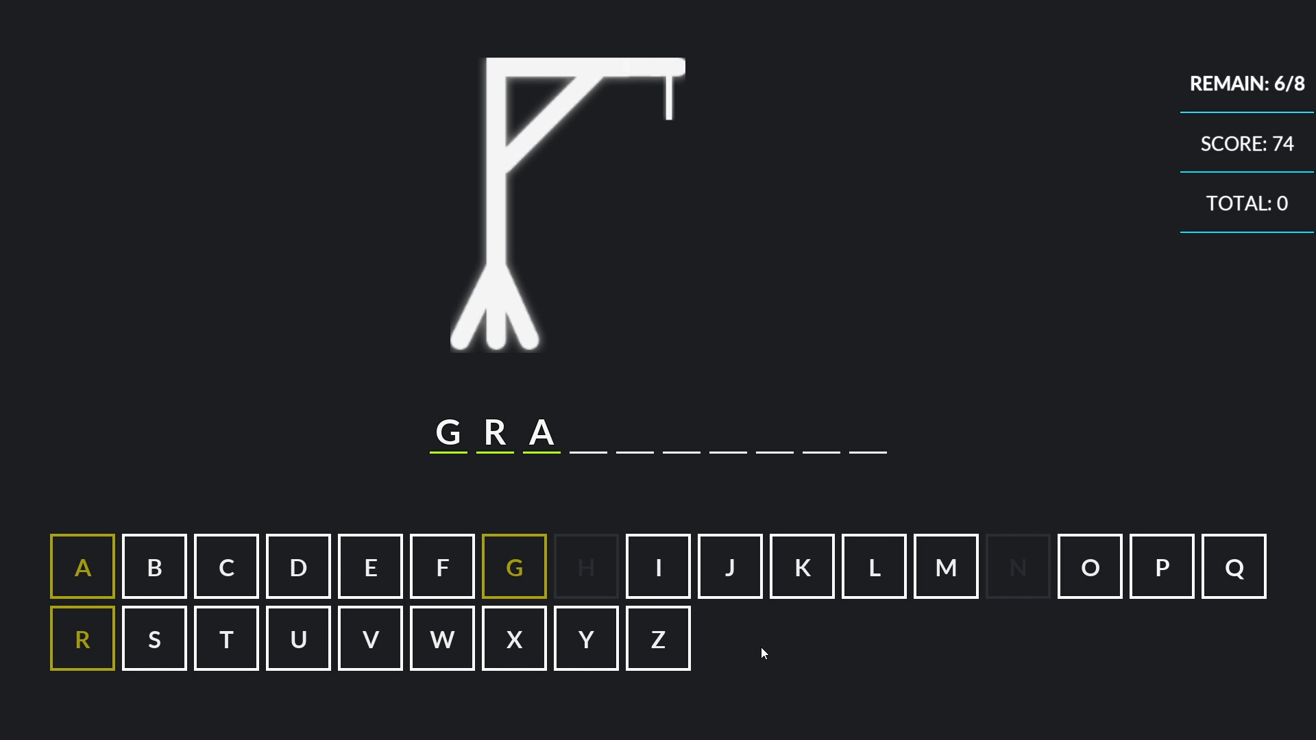 Hangman Pro screenshot 2