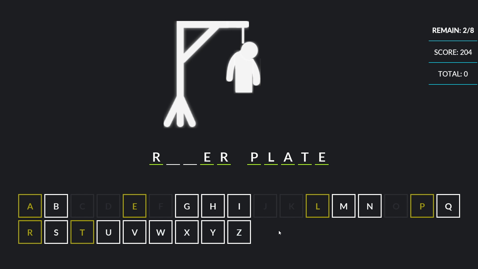 Hangman Pro screenshot 1