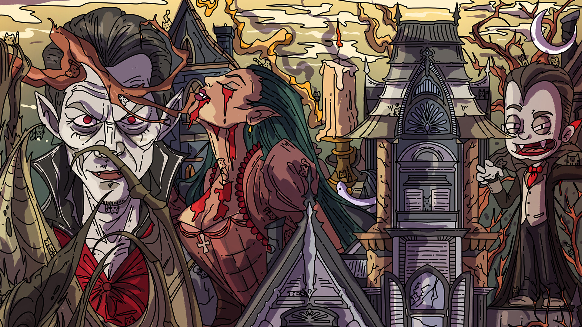100 Vampire Cats Soundtrack screenshot 1